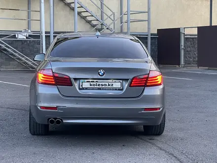 BMW 520 2014 года за 10 500 000 тг. в Алматы – фото 19