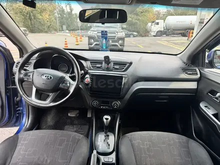 Kia Rio 2013 года за 4 550 000 тг. в Алматы – фото 7