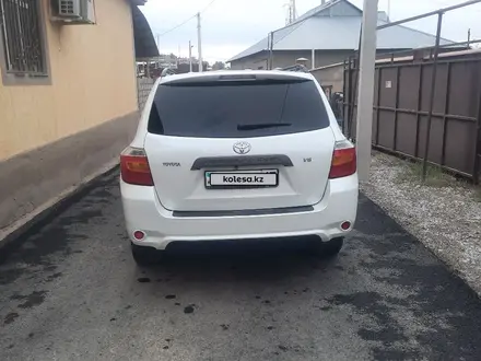 Toyota Highlander 2008 года за 8 100 000 тг. в Шымкент – фото 4