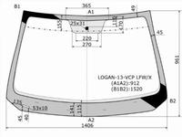 Стекло лобовое за 19 450 тг. в Алматы