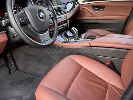 BMW 528 2014 года за 12 300 000 тг. в Алматы – фото 11