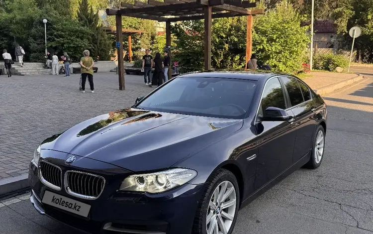 BMW 528 2014 года за 12 300 000 тг. в Алматы
