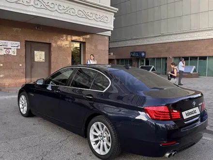 BMW 528 2014 года за 12 300 000 тг. в Алматы – фото 3