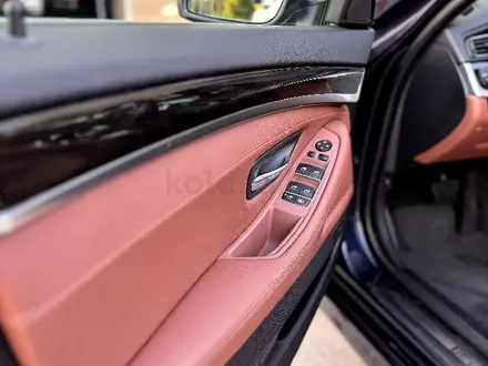 BMW 528 2014 года за 12 300 000 тг. в Алматы – фото 8