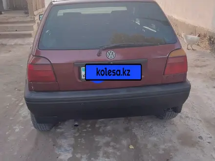 Volkswagen Golf 1993 года за 800 000 тг. в Жаркент – фото 6
