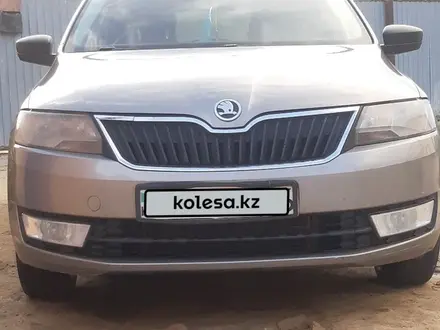 Skoda Rapid 2013 года за 3 500 000 тг. в Кульсары – фото 2