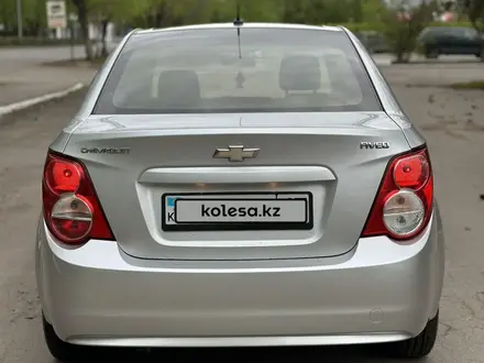 Chevrolet Aveo 2013 года за 3 400 000 тг. в Петропавловск – фото 6