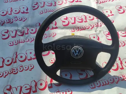 Руль на VW Golf 4 3-ёх спицевый с подушкой безопасности SRS AirBagүшін30 000 тг. в Алматы – фото 2