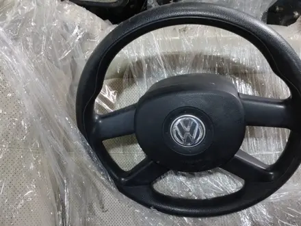 Руль на VW Golf 4 3-ёх спицевый с подушкой безопасности SRS AirBag за 30 000 тг. в Алматы – фото 3