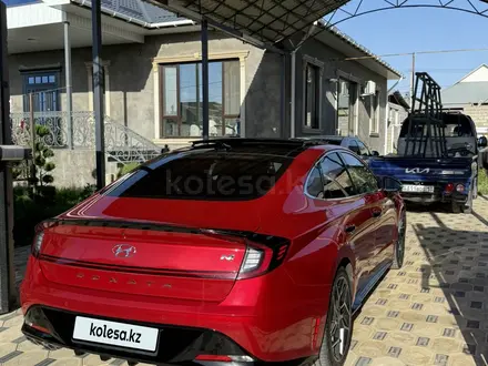 Hyundai Sonata 2021 года за 12 150 000 тг. в Шымкент – фото 4