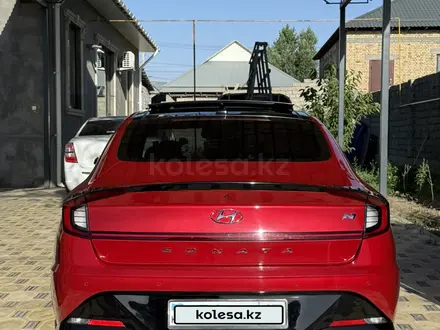 Hyundai Sonata 2021 года за 12 150 000 тг. в Шымкент – фото 6