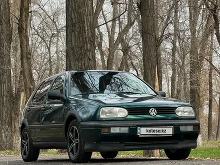 Volkswagen Golf 1996 года за 1 800 000 тг. в Тараз – фото 9