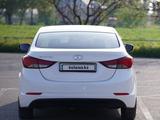 Hyundai Elantra 2014 года за 7 000 000 тг. в Шымкент – фото 5