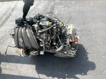Двигатель на nissan tiida latio HR15 MR20. Ниссан Тида 15литра за 285 000 тг. в Алматы – фото 7