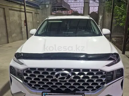 Hyundai Santa Fe 2021 года за 13 000 000 тг. в Шымкент – фото 2