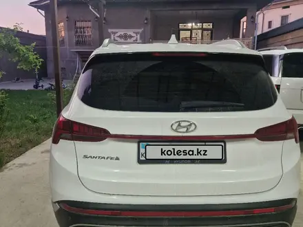 Hyundai Santa Fe 2021 года за 13 000 000 тг. в Шымкент – фото 4
