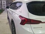Hyundai Santa Fe 2021 года за 13 000 000 тг. в Шымкент – фото 5