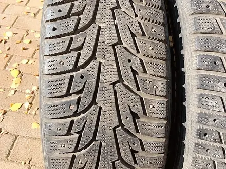 Шины 215/60 R16 — "Hankook Winter iPike RS" (Корея), шипованные. за 50 000 тг. в Астана – фото 4