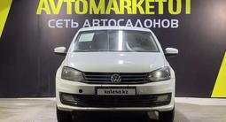 Volkswagen Polo 2016 года за 4 650 000 тг. в Астана – фото 2