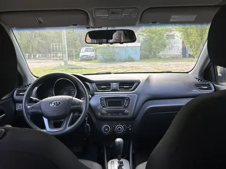 Kia Rio 2013 годаүшін5 700 000 тг. в Актобе – фото 6