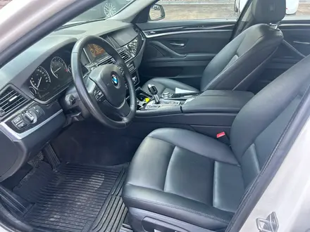 BMW 520 2014 года за 7 576 050 тг. в Алматы – фото 9