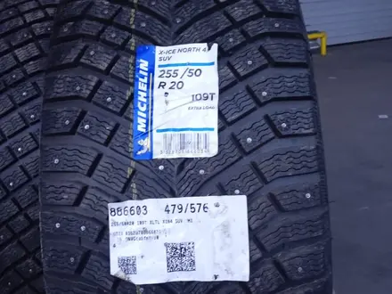 MICHELIN X-Ice North 4 SUV 255/50R20 шипованная за 1 220 000 тг. в Караганда