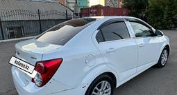 Chevrolet Aveo 2014 года за 3 550 000 тг. в Астана – фото 4