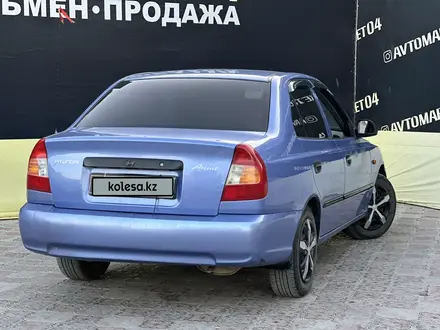 Hyundai Accent 2004 года за 2 250 000 тг. в Актобе – фото 19