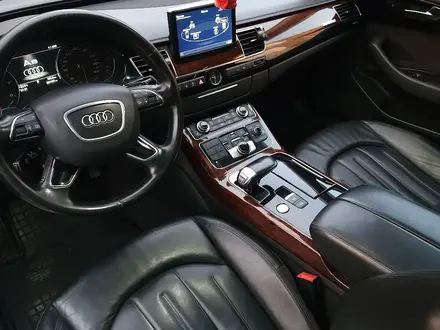 Audi A8 2013 года за 12 000 000 тг. в Уральск – фото 14