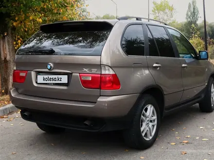 BMW X5 2003 года за 6 500 000 тг. в Алматы – фото 5