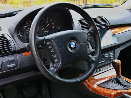 BMW X5 2003 года за 6 500 000 тг. в Алматы – фото 12