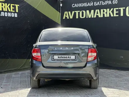 ВАЗ (Lada) Granta 2190 2020 года за 3 850 000 тг. в Актобе – фото 5