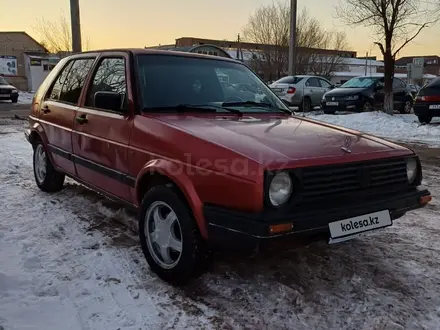 Volkswagen Golf 1990 года за 1 200 000 тг. в Астана – фото 2