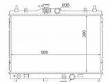 Основной радиатор NISSAN за 25 000 тг. в Астана