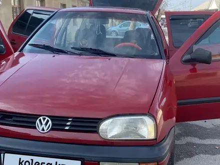 Volkswagen Golf 1993 года за 1 400 000 тг. в Шымкент – фото 2