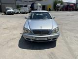 Mercedes-Benz S 320 2002 годаүшін4 800 000 тг. в Шымкент – фото 2