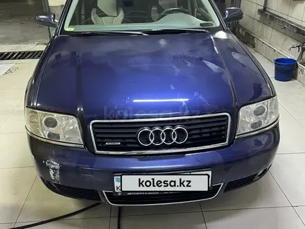 Audi A6 2002 года за 2 200 000 тг. в Алматы – фото 2