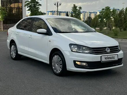 Volkswagen Polo 2017 года за 6 100 000 тг. в Шымкент – фото 3