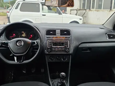 Volkswagen Polo 2015 года за 4 100 000 тг. в Алматы – фото 8