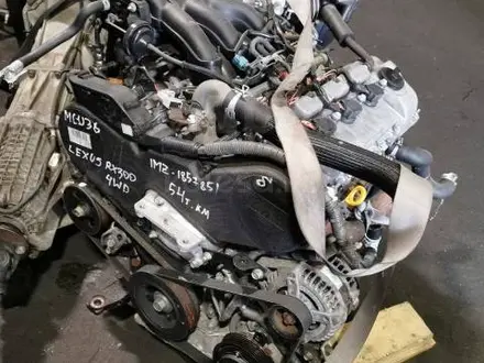 Двигатель на Lexus RX300 1MZ-FE VVTi 3.0л 2AZ/1MZ/2GR/3GR/4GR за 104 000 тг. в Алматы – фото 2