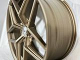 Новые диски XF204 R19 8, 5J ET35 66.56 5x112 SAND BRONZEүшін400 000 тг. в Алматы – фото 3