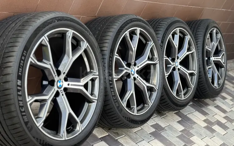 741 m стиль R21 bmw x5 x6 g05 g06 х5 х6 с резиной Michelin pilot sport 4 за 1 700 000 тг. в Шымкент