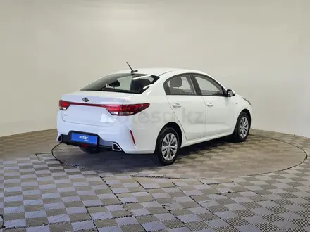 Kia Rio 2020 года за 7 390 000 тг. в Алматы – фото 5