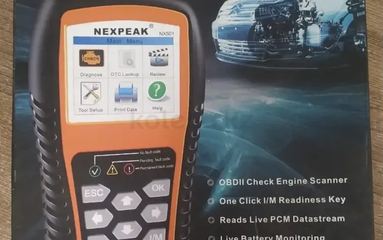 Диагностический сканер NEXPEAK NX501 OBD2for20 000 тг. в Усть-Каменогорск