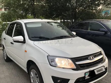 ВАЗ (Lada) Granta 2190 2015 года за 2 750 000 тг. в Актау – фото 6