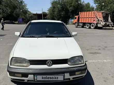 Volkswagen Golf 1993 года за 1 700 000 тг. в Тараз – фото 2