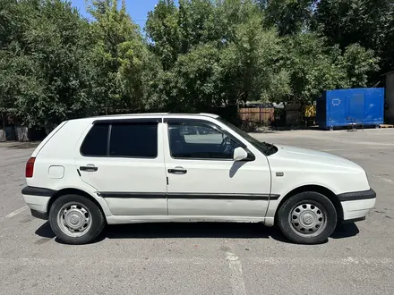 Volkswagen Golf 1993 года за 1 700 000 тг. в Тараз – фото 7