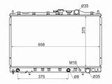 Радиатор Двигателя за 26 200 тг. в Шымкент