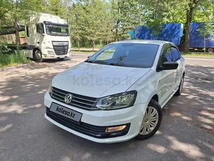 Volkswagen Polo 2020 года за 6 190 000 тг. в Алматы – фото 4