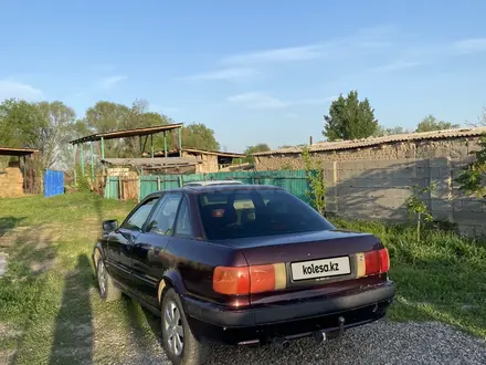 Audi 80 1992 года за 1 100 000 тг. в Тараз – фото 4